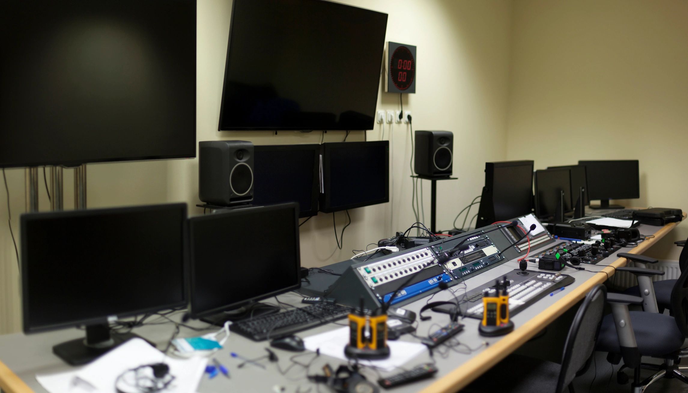 Professional audio visual control equipment for live production